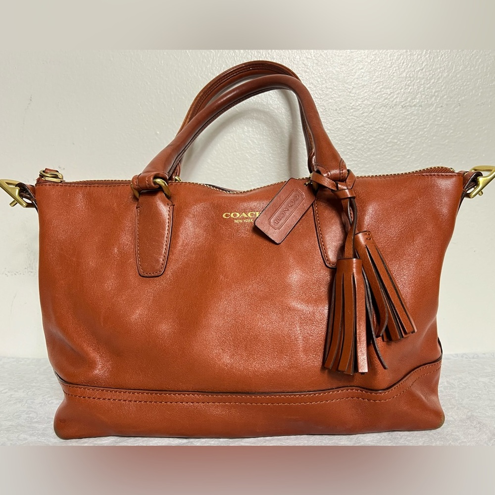 COACH- The Legacy Molly satchel Tote with adjustable and removable strap